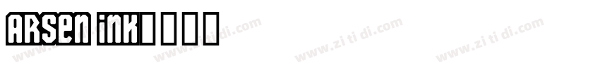 Arsen Ink字体转换